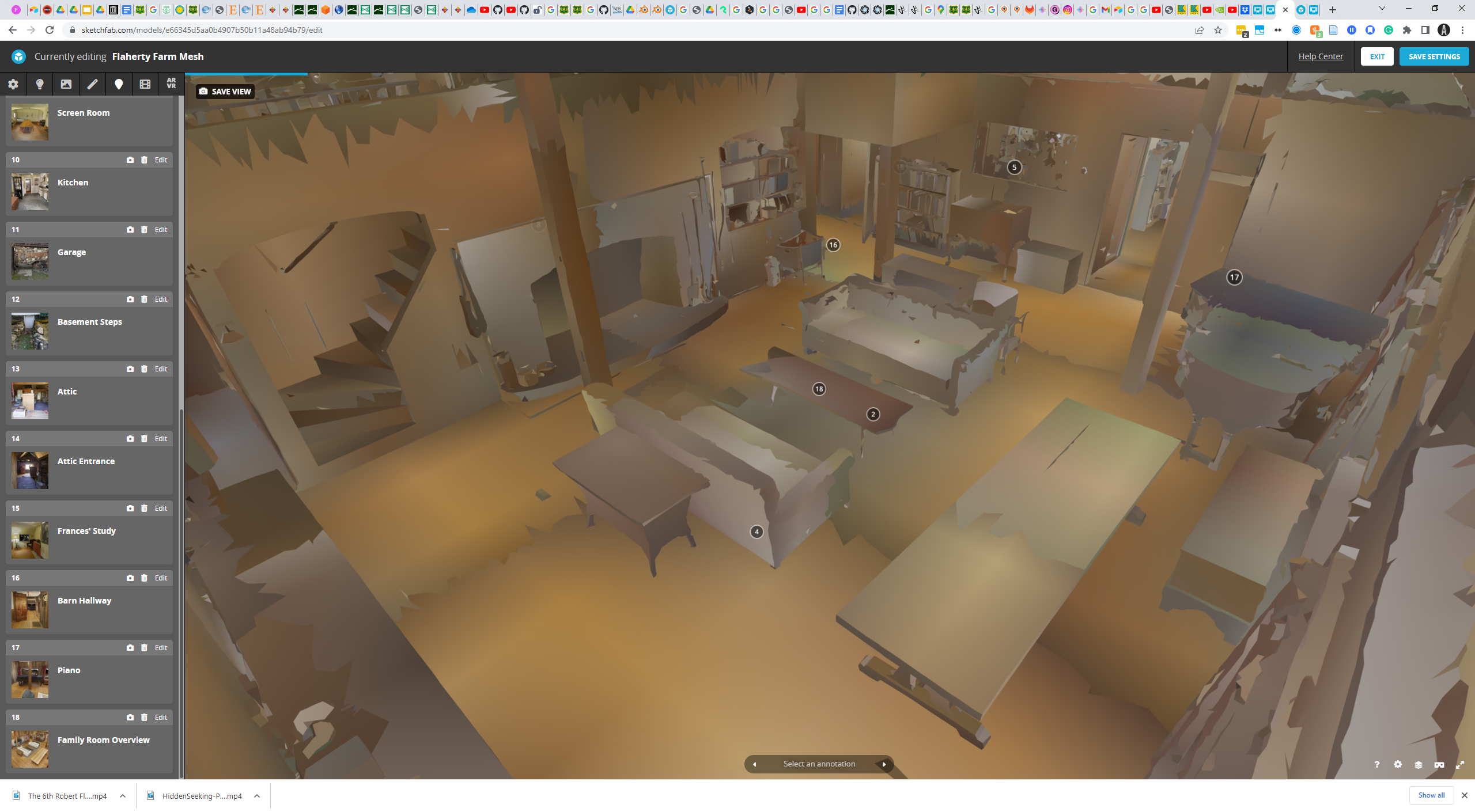 Working image from the reconstruction of the Flaherty online environment: 2022-05-31 20 16 37.